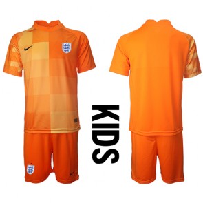 England Keeper Bortedraktsett Barn VM 2022 Kortermet (+ Korte bukser)